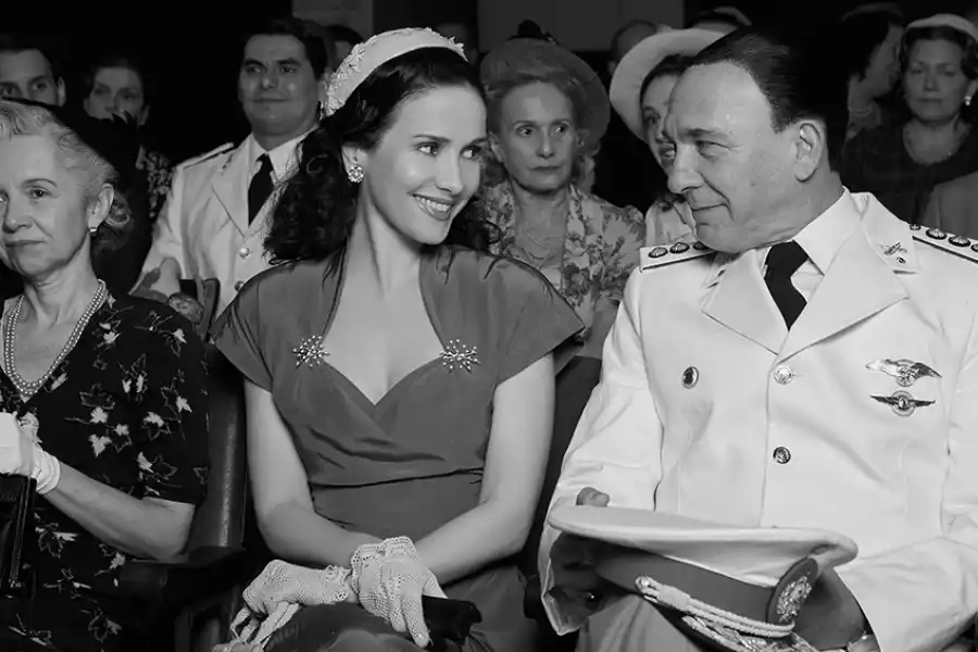 FOTO DEL RODAJE. TELAM. 