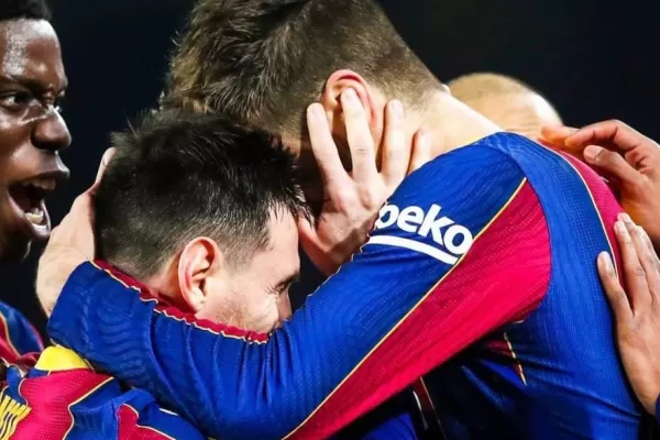Piqué confesó que lloró cuando Messi se fue de Barcelona