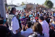 En campaña, Alfaro advirtió sobre la grave crisis que atraviesa el interior de la provincia 