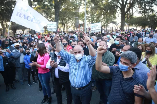 En Monteros, Manzur inauguró una sede partidaria y defendió a Serra