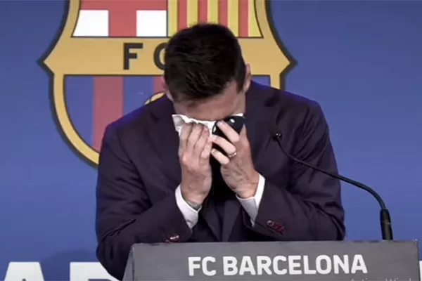 Con lágrimas, Messi se despidió de Barcelona: no estaba preparado para esto