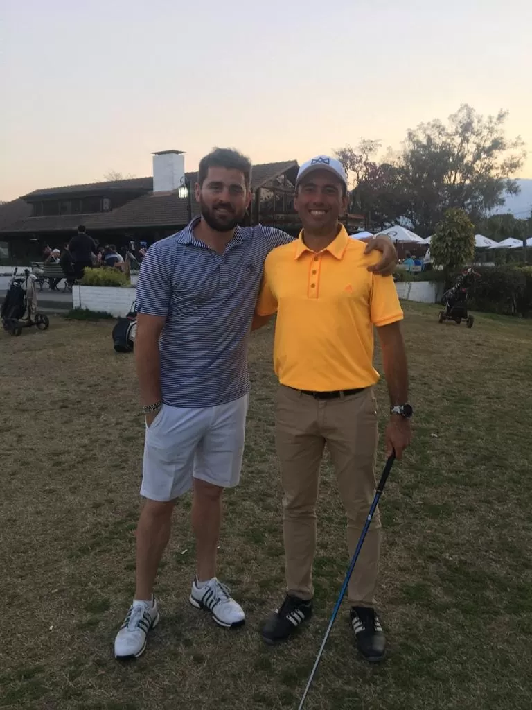 MANO A MANO.  Armando Zarlenga (h) y Pedro Caram Di Santo definirán al campeón de la temporada. 