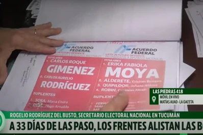 Elecciones 2021: cómo son las boletas de los frentes políticos en Tucumán