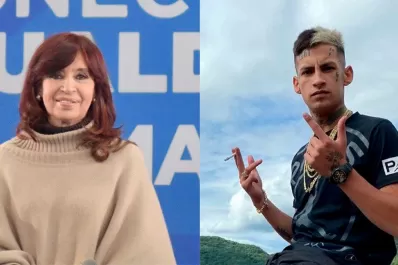L-Gante le dedica unos versos de su nueva canción a Cristina Kirchner