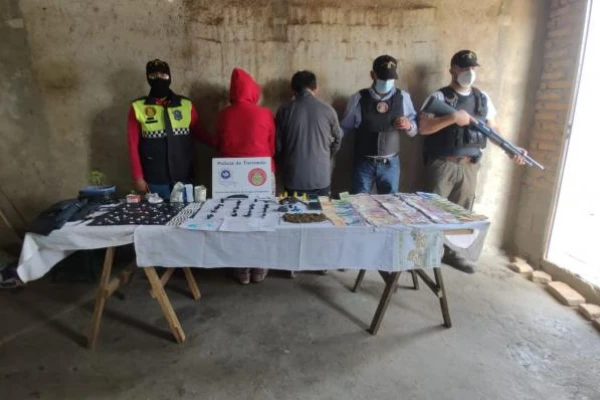 Qué drogas secuestró la policía, cuando detuvo a Spidy, exintegrante de la barra brava de San Martín