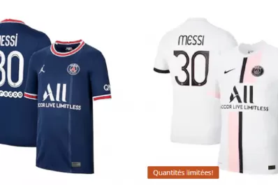 Cuánto cuestan las camisetas originales de Messi en el PSG