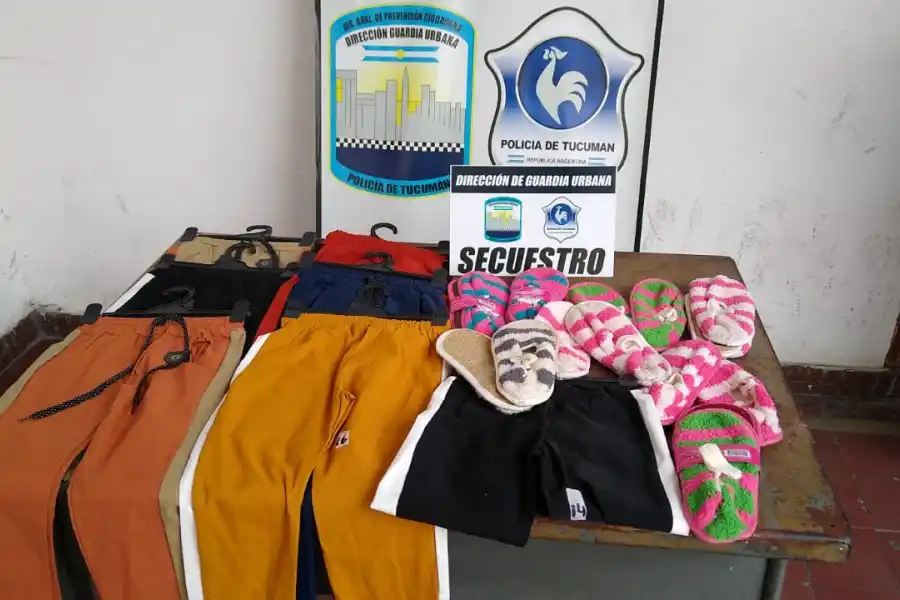 Elementos Robados. Las tan codiciadas pantuflas, que les costó la libertad. 