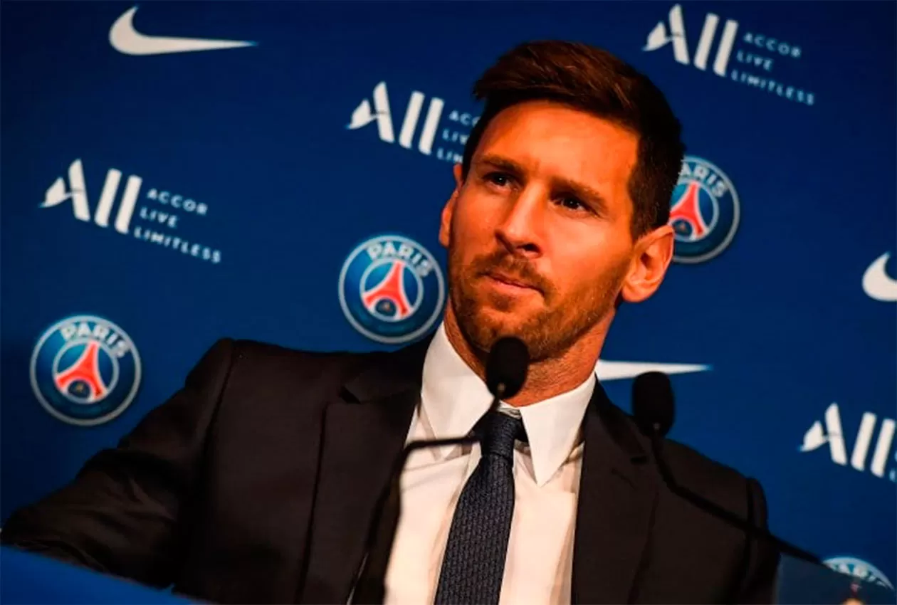 Messi, en París: Estoy muy emocionado; mi sueño es levantar otra Champions League