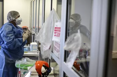 Por primera vez en 517 días, un hospital argentino no tuvo internaciones por covid-19