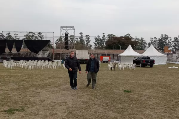 Se robaron cableados de iluminación del estadio de Concepción FC