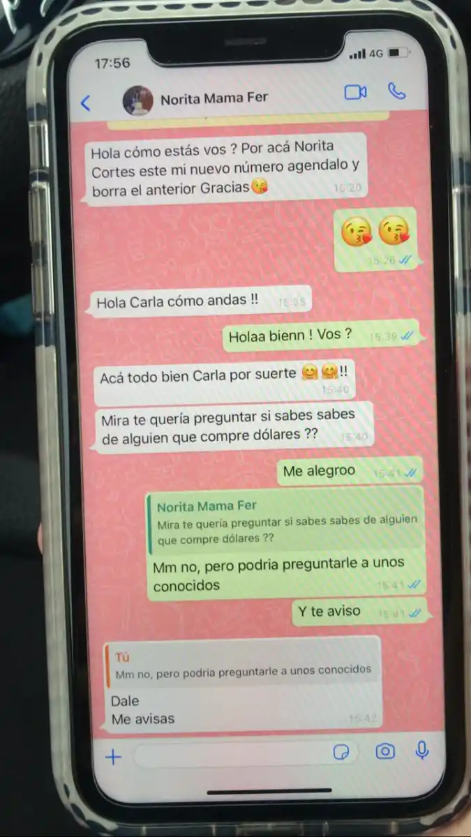 Captura de pantalla sobre los intentos de fraude digital.