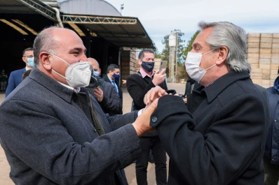 “Querido Juan”: Manzur fue elogiado por el Presidente