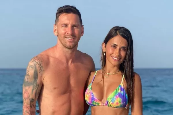 Antonela Roccuzzo y un gesto que evidencia su enojo con el Barcelona por el trato a Messi