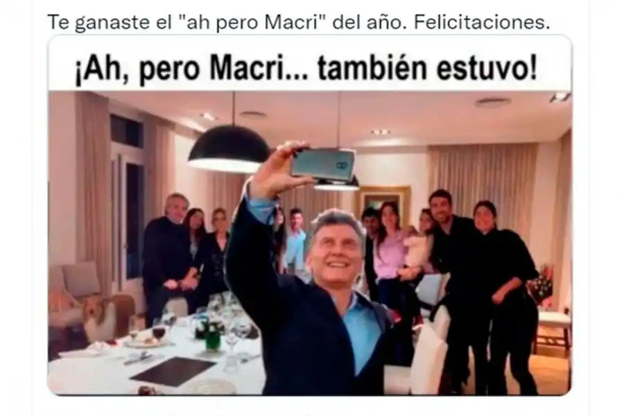 Desde Dylan con barbijo hasta Macri en la “fiesta clandestina”: los memes del festejo en Olivos