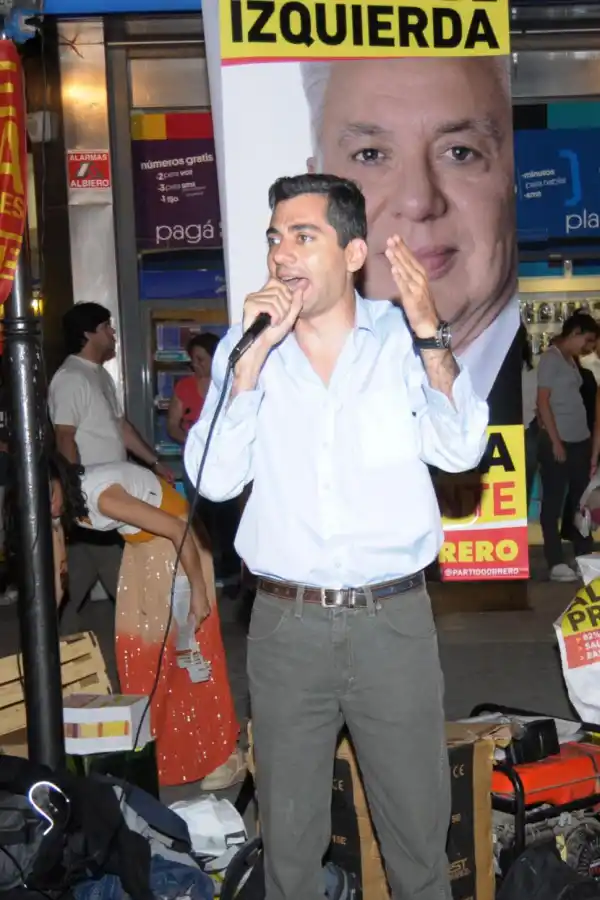 MARTÍN CORREA. “Armamos en 23 de los 24 distritos del país”