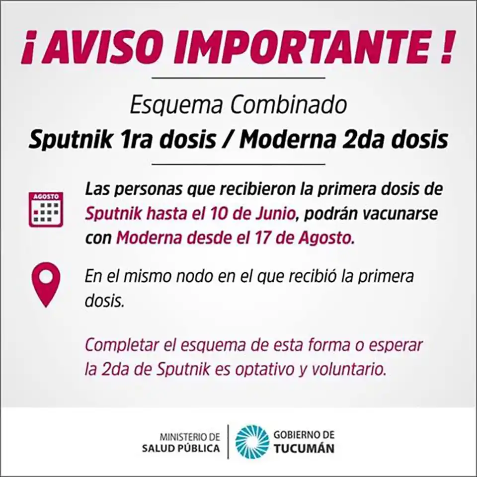 Aplicarán la segunda dosis de Moderna desde el martes: quiénes podrán acceder