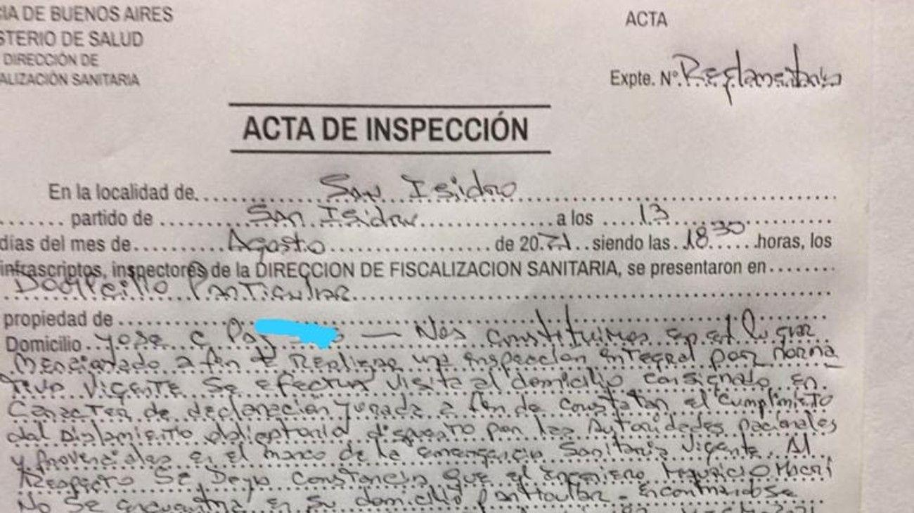 EL APERCIBIMIENTO. El abogado Pablo Lanusse explicó que Macri ya había comunicado que se trasladaría por 