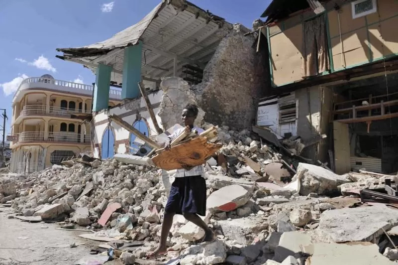 HAITÍ, en ruinas. Foto Reuters. 