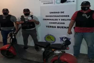 La policía recuperó una moto eléctrica valuada en $300.000