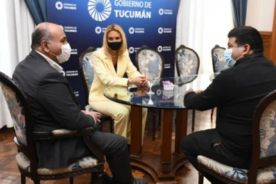 En Casa de Gobierno, Manzur se reunió con un especialista en seguridad comunitaria