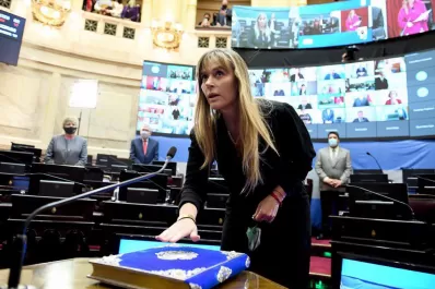 Juliana Di Tullio asumió como senadora en reemplazo de Jorge Taiana