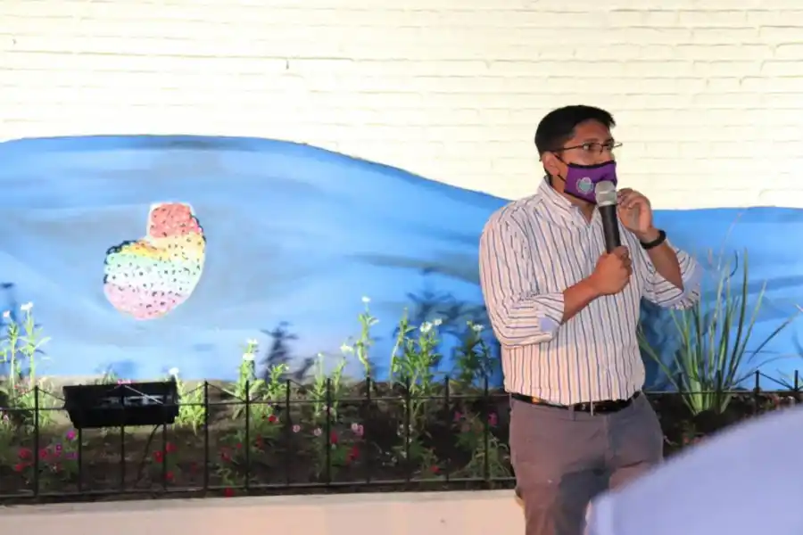 GONZALO MONTEROS. Legislador por la sección Este, integrante del bloque jaldista. Foto de Twitter @gonzalomonteros