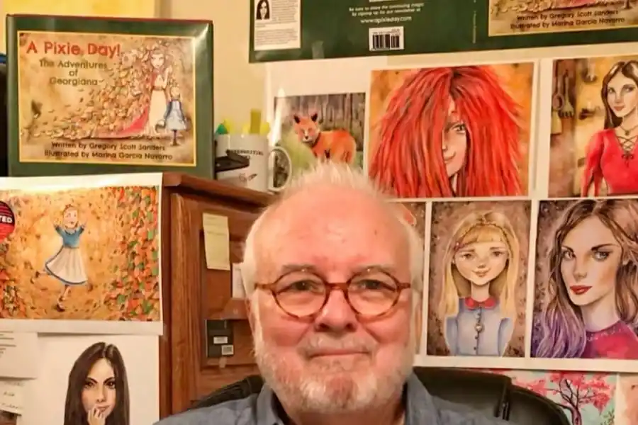 El escritor Scott Sanders, autor del libro.