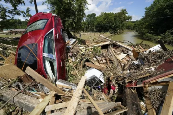 Una inundación devastadora en Estados Unidos