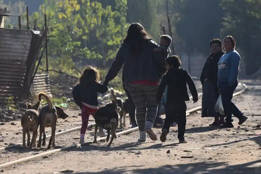 Pobreza en Tucumán / Archivo LA GACETA / FOTO DE OSVALDO RIPOLL
