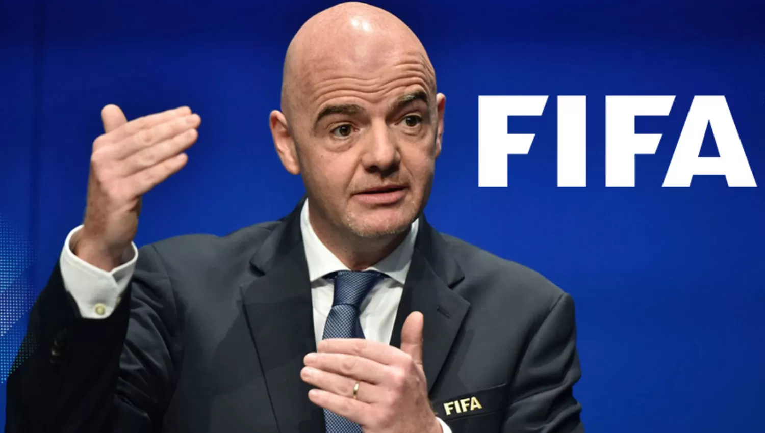 AMO Y SEÑOR. Gianni Infantino conduce desde 2016 la FIFA su nuevo mandato termina recién en 2027.
