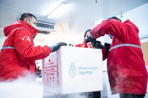 Coronavirus: Argentina superará hoy las 50 millones de vacunas recibidas