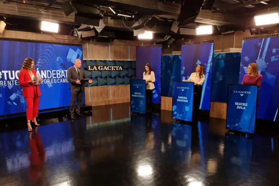 #TucumánDebate: los asesores se convirtieron en hinchas de las precandidatas