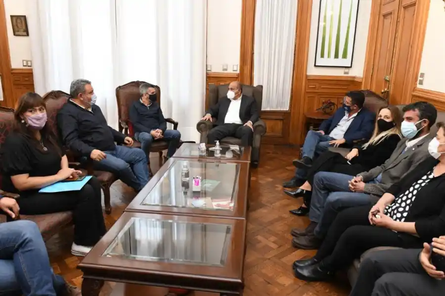 El gobernador se reunió con el ministro de Desarrollo Social de la Nación