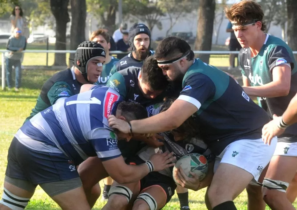 ÚLTIMOS COMPASES. Tucumán Rugby será el primero de los finalistas en jugar el fin de semana. LA GACETA / FOTO DE ANTONIO FERRONI