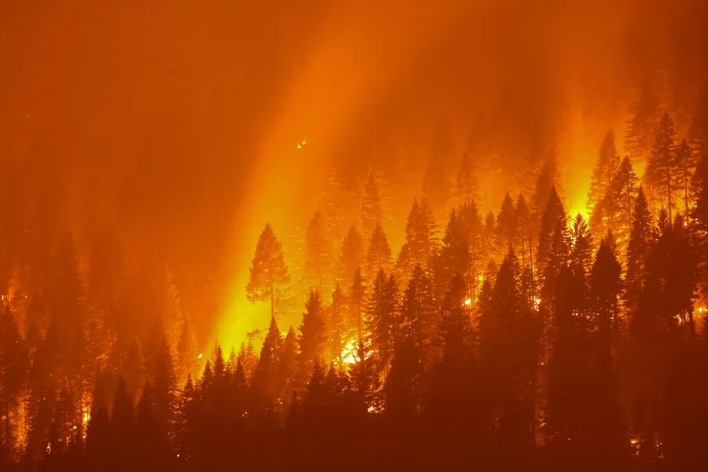 DOS SEMANAS ATRAS. El incendio de Dixie Fire, que destruyó una ciudad y obligó a miles de personas a huir de sus hogares en el norte de California, se convirtió en el segundo mayor incendio forestal de la historia de ese estado. REUTERS