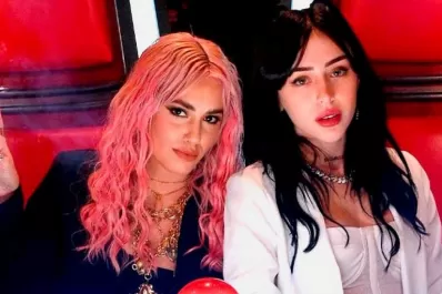 Lali Espósito y Nicki Nicole cantaron juntas en La Voz Argentina