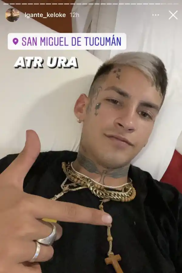 L-Gante no pudo terminar su primer show en Tucumán