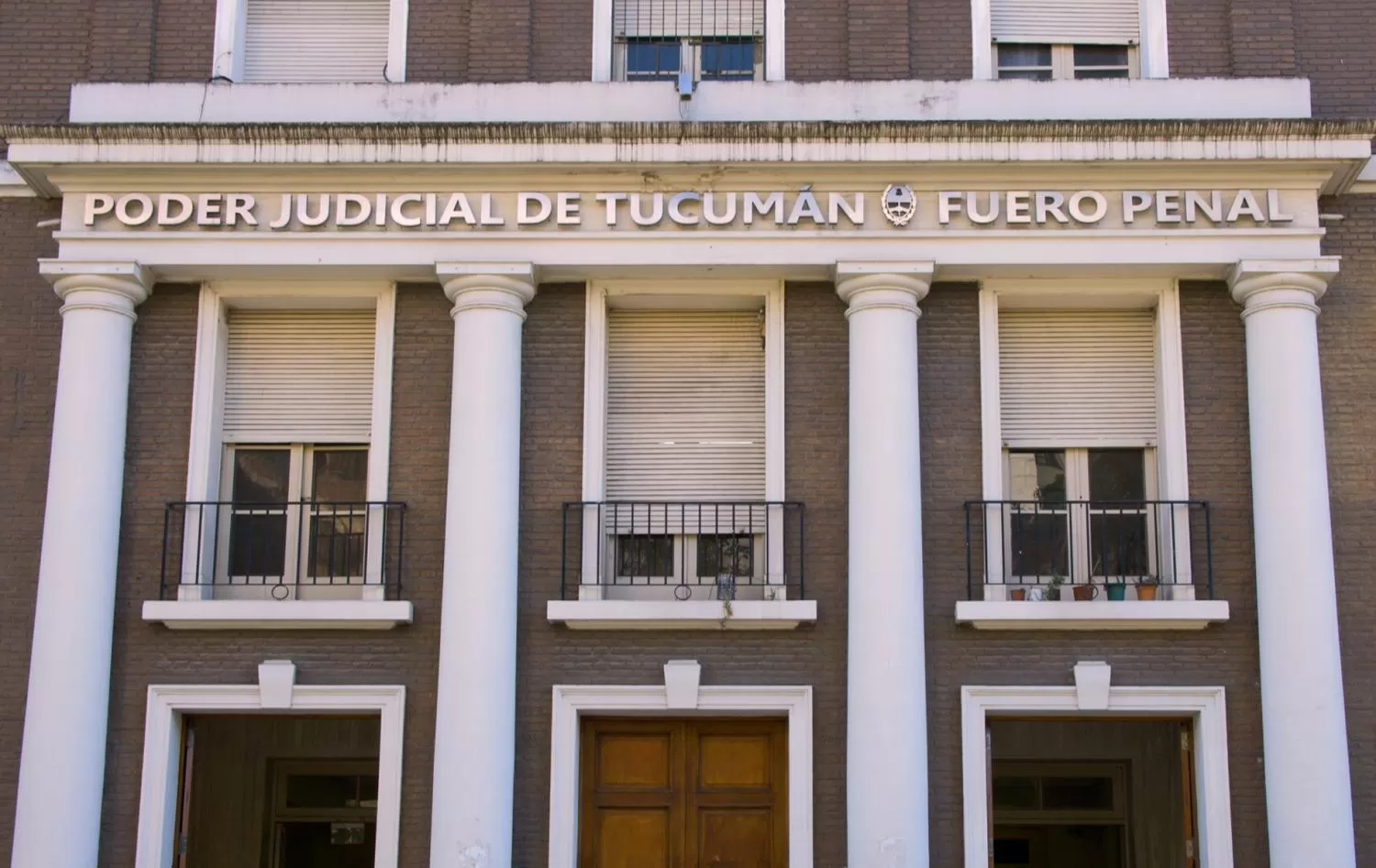 El edificio de Tribunales en Tucumán.