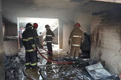 Dos heridos por una explosión generada por una fuga de gas
