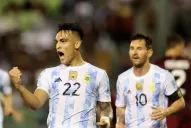 Argentina aprovechó su buen momento y le ganó a Venezuela de visitante