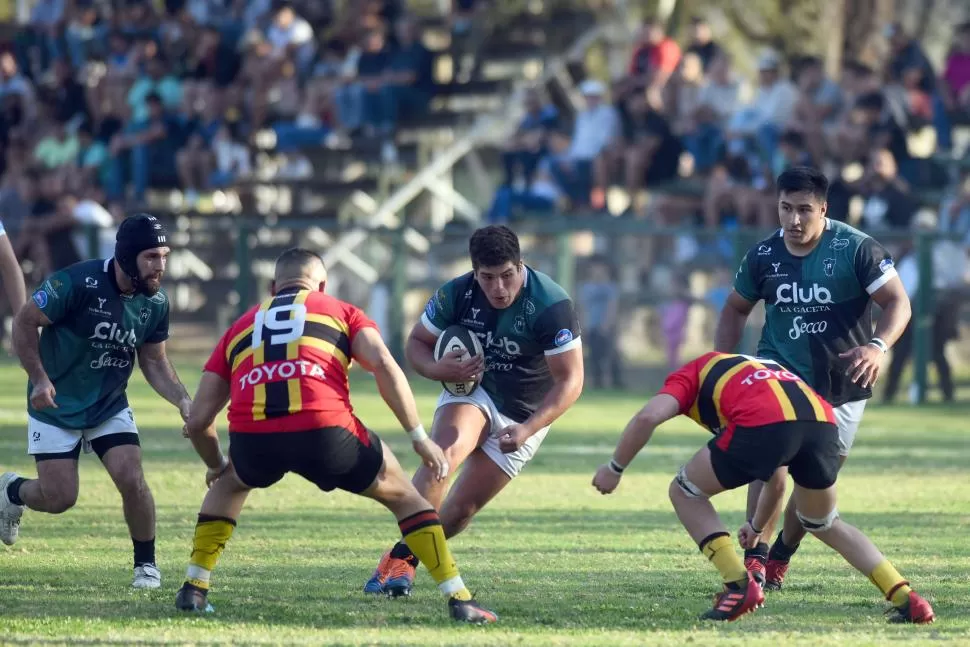 DE LOCAL. Por ser el mejor clasificado, Tucumán Rugby alojará el partido final. LA GACETA / FOTO DE DIEGO ÁRAOZ