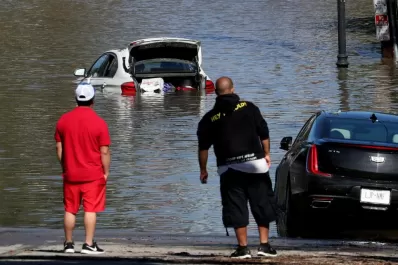 Ciudades arrasadas por la tormenta Ida