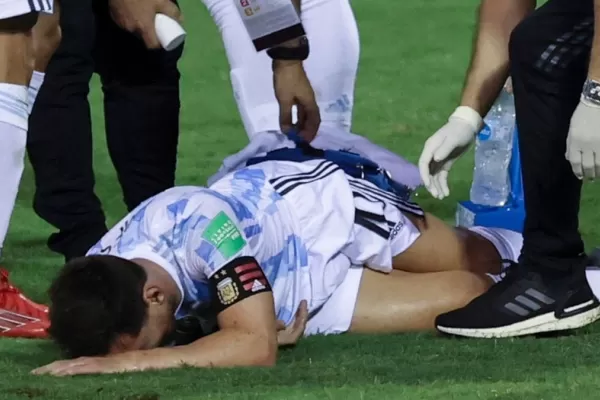 ¿Cómo evoluciona Lionel Messi tras la brutal patada que recibió ante Venezuela