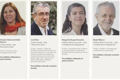 El promedio de edad de los precandidatos tucumanos es de 52 años