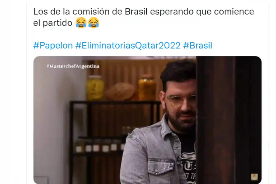 Ganó Bolsonaro, perdió el fútbol: mirá los memes de la suspensión del partido