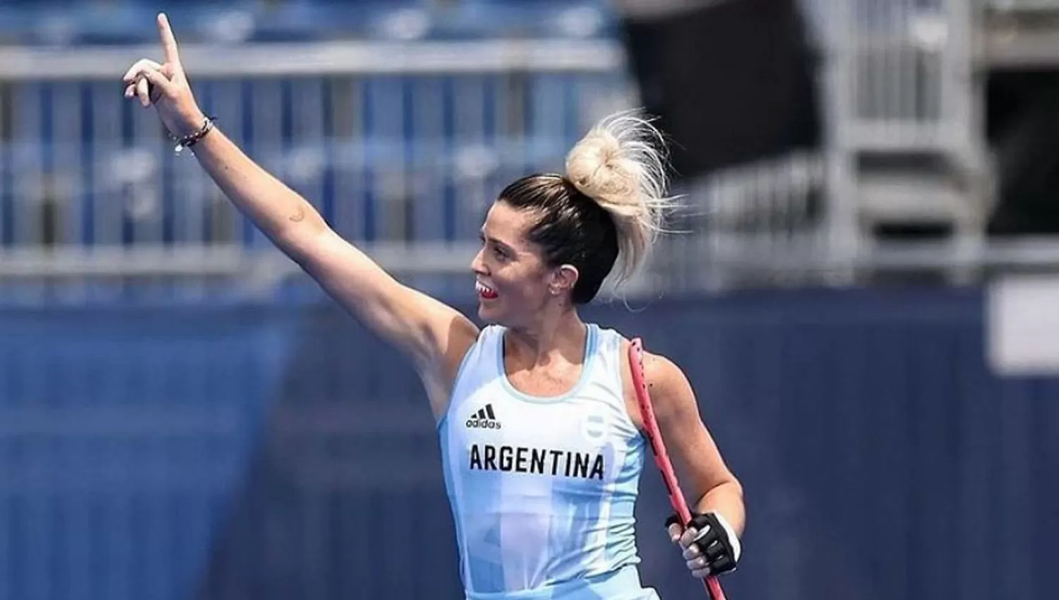 FIGURA. Albertario integró el equipo argentino que consiguió la plata en Tokio 2020.
