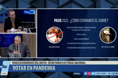 Rodríguez del Busto: no es obligatorio firmar el padrón luego de votar