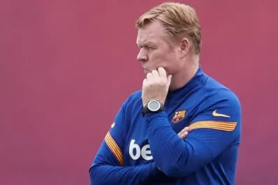 Koeman reconoció que la salida de Messi fue un palo y que Barcelona perdió 30 goles