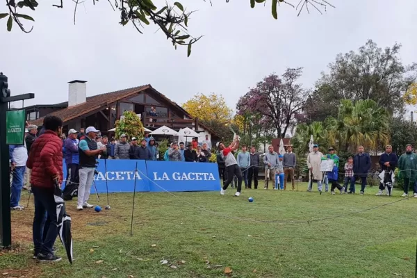 Golf: “Sentí un empujón múltiple hacia la victoria”