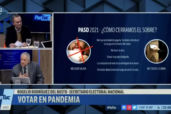 Rodríguez del Busto: no es obligatorio firmar el padrón luego de votar